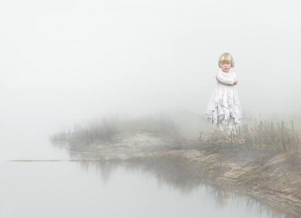 Photograph Paula Loonen Misty Girl on One Eyeland